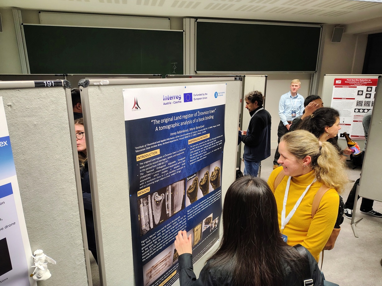 Prezentace na konferenci v Antwerpách